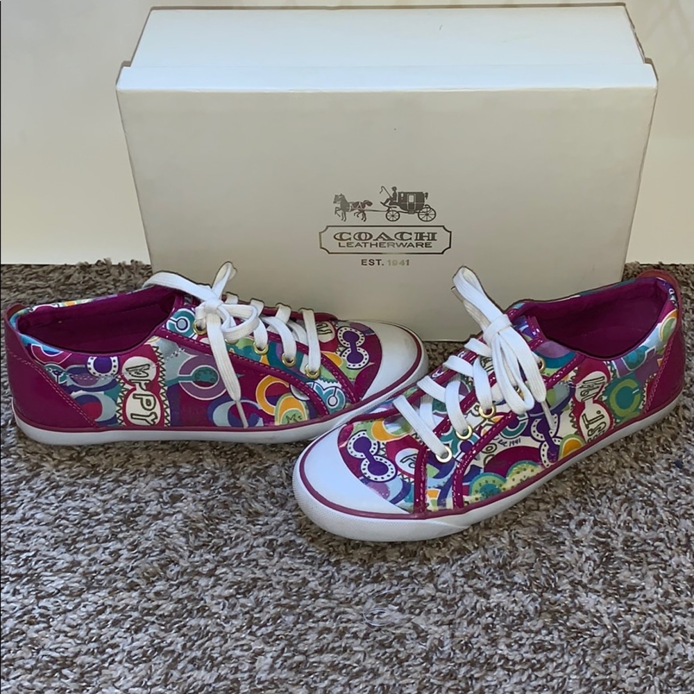 Coach Poppy Tennis Shoes